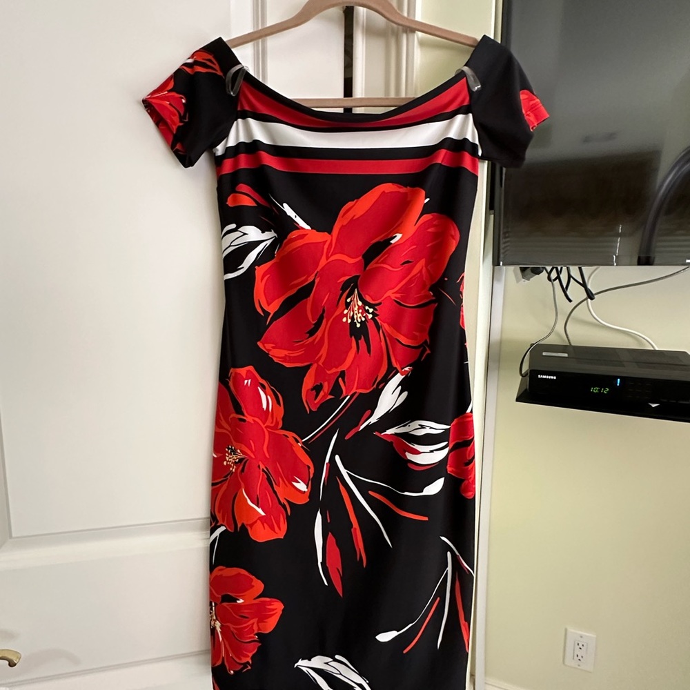 Frank Lyman evening wear for special occasion form fitting size 2